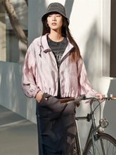 Women's Outdoor Hooded Jacket with Drawstring Hem